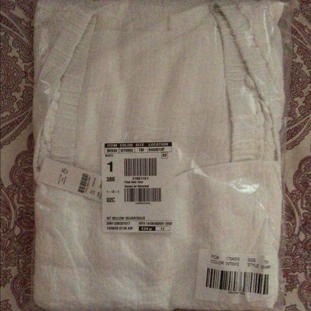 NWT J. Crew Squareneck Soft Gauze Dress - Picture 6 of 9